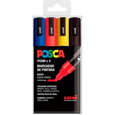 Markeerset POSCA PC-5M Multicolour