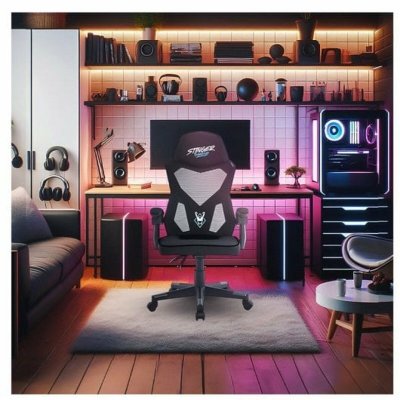 Woxter Gaming-stol GM26-124 Svart (Fikset A)