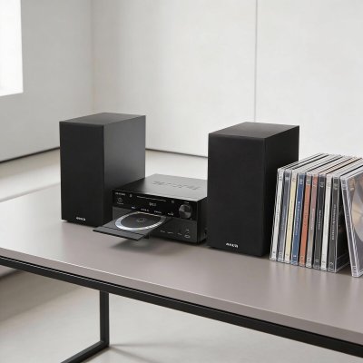 Aiwa Mini Hifi MSBTU550 50W Svart