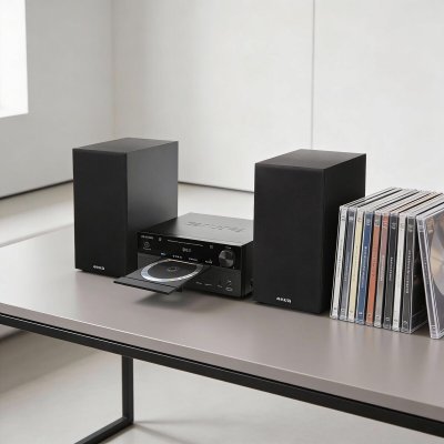 Aiwa Mini Hifi MSBTU550 50W Svart