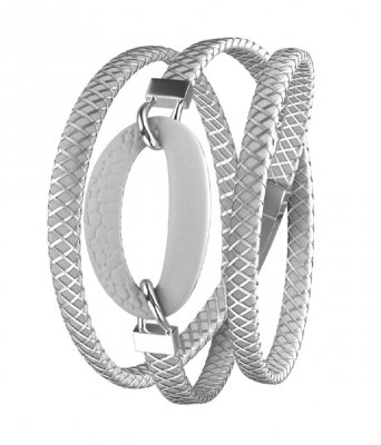 Ladies'Bracelet Panarea BM1B21 White Silver (60 cm)