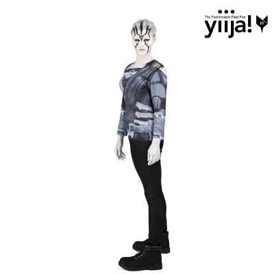 My Other Me Kostyme voksne Jaylah Star Trek Flerfarget T-skjorte (Fikset A) Grå Polyester