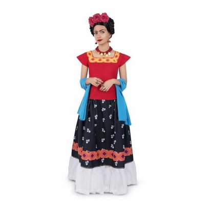 Costume for Adults My Other Me Frida Kahlo Red