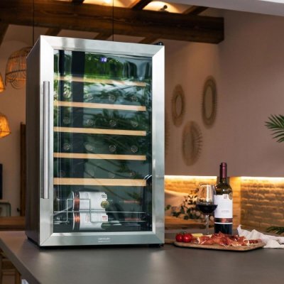 Cecotec Vinhylle GrandSommelier 2450 Svart Rustfritt stål