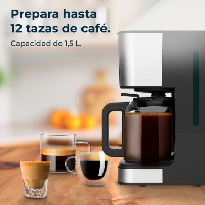 Cecotec Dryppkaffetrakter 66 Drop & Touch Svart