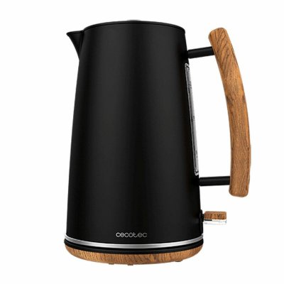 Cecotec Vannkoker Cecotec ThermoSense 400 svart Woody Svart Rustfritt stål 3000 W 1,7 L