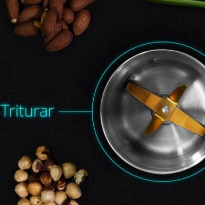 Cecotec Elektrisk Kvern Cecotec TitanMill 300 DuoClean Rustfritt stål 300 W