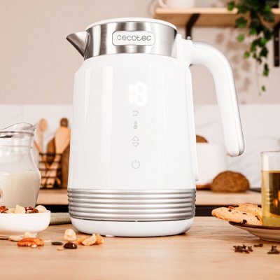 Cecotec Vannkoker ThermoSense 600 Touch hvit Hvit Rustfritt stål