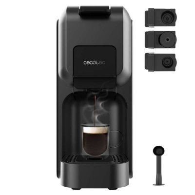 Cecotec Kapslet Kaffemaskin FreeStyle Compact svart 1350 W 20 bar 800 ml Svart Metall