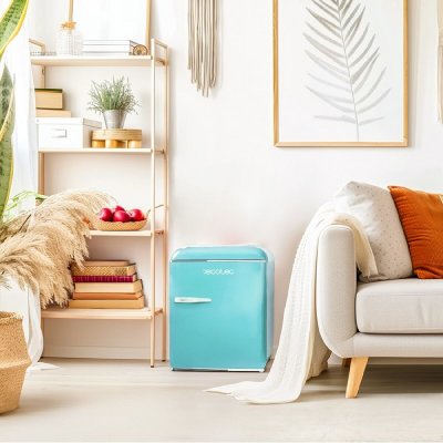 Cecotec Minikjøleskap Bolero CoolMarket TT Origin 45 Lyse Blå L 44, 7 x 53, 4 55 cm Lyseblå