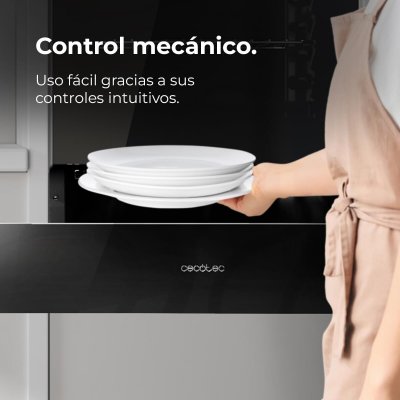 Cecotec tallerkenvarmer Hexa WD Glass Svart