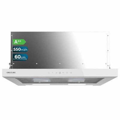 Cecotec Bjelle Bolero Flux TLT 605500 Hvit 490 m3/h 60 cm Glass