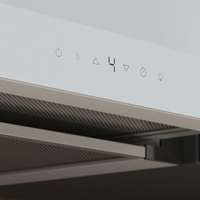 Cecotec Bjelle Bolero Flux TLT 605500 Hvit 490 m3/h 60 cm Glass