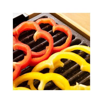 Cecotec Grill Cecotec Tasty&Grill 2000 Bamboo LineStone Bambus