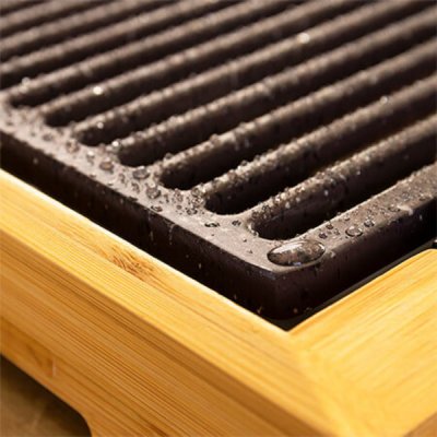 Cecotec Grill Cecotec Tasty&Grill 2000 Bamboo LineStone Bambus