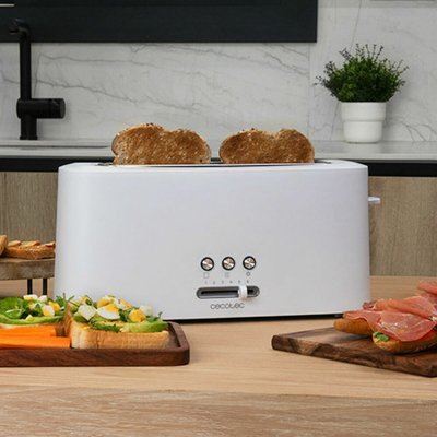 Cecotec Brødrister Cecotec Toast&Taste 10000 Extra hvit