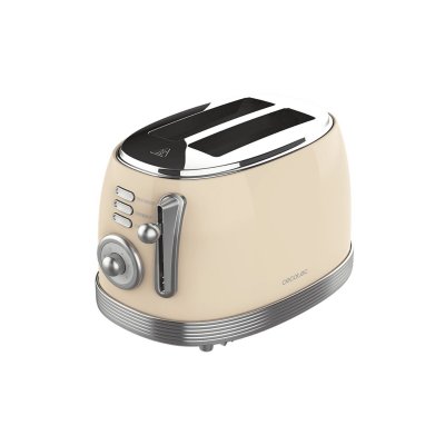 Cecotec Brødrister Cecotec Toast&Taste 1000 Retro Double Gul 825-980 W 300 W 980 W