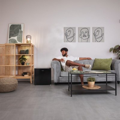 Cecotec Minikjøleskap GrandCooler 20000 L SilentCompress Svart 46 Rustfritt stål