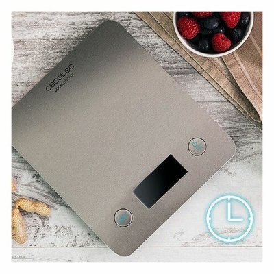 Cecotec kjøkkenvekten CookControl 10000 Connected 5 Kg LCD Rustfritt stål