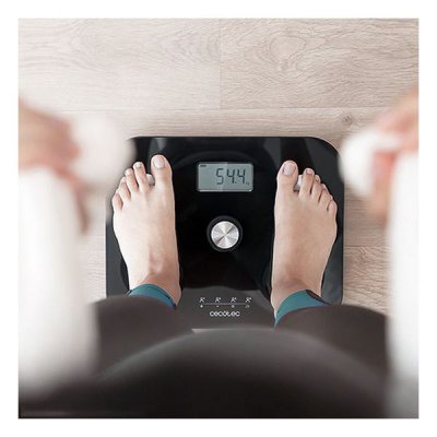 Cecotec Digital badevekt Cecotec EcoPower 10100 Full Healthy LCD 180 kg Svart Eco-friendly