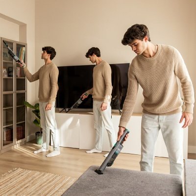 Cecotec Håndholdt Støvsuger Conga Rockstar Micro+ Clean&Car 200 W Svart