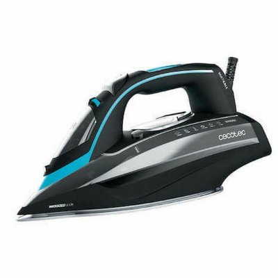 Cecotec Dampstrykejern 3D ForceAnodized 750 Smart 400 ml 3100W Svart Blå Rustfritt stål