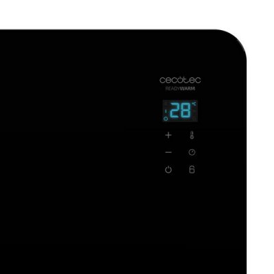 Cecotec Varmepanel Cecotec Ready Warm 6670 Crystal Connection Svart 1000 W