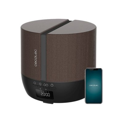 Humidifier PureAroma 550 Connected Black Woody Cecotec (500 ml)