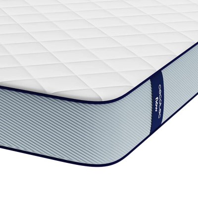 Cecotec Flow ViscoCare 1900 viskoelastisk madrass 90x200 cm medium fast 21 høy Blå Polyester