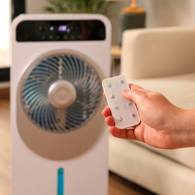 Cecotec Bærbar fordampende luftkjøler EnergySilence 5000 Cool Wave Hvit