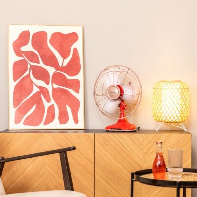Cecotec Bordvifte EnergySilence 1090 RetroDesk 40 W Rød
