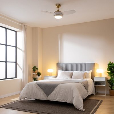 Cecotec Takvifte med Lys EnergySilence Aero 4265 Hvit Gyllen 18 W 65