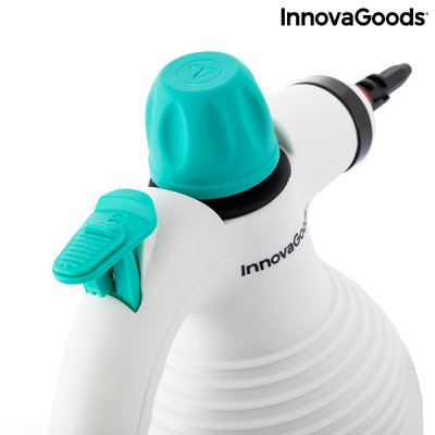 InnovaGoods Flerbruks 9-i-1 håndholdt damper med tilbehør Steany InnovaGoods 0,35 L 3 Bar 1000W