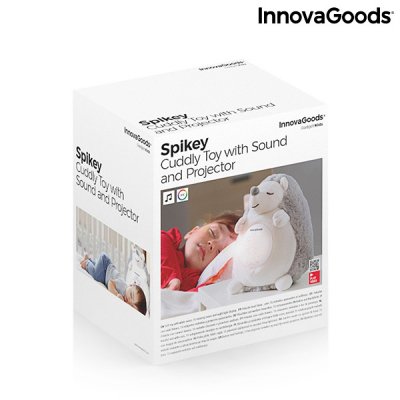InnovaGoods Pinnsvinkosedyr med hvit støy og nattlysprosjektor Spikey InnovaGoods