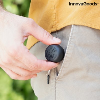 InnovaGoods Oppladbar bærbar trådløs minihøyttaler Miund InnovaGoods