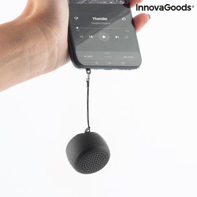 InnovaGoods Oppladbar bærbar trådløs minihøyttaler Miund InnovaGoods