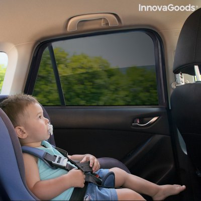 InnovaGoods Car parasoll UVlock InnovaGoods Pakke med 2 enheter