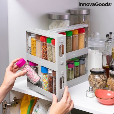 InnovaGoods Skyvende og svingende krydderorganisator Rispick InnovaGoods