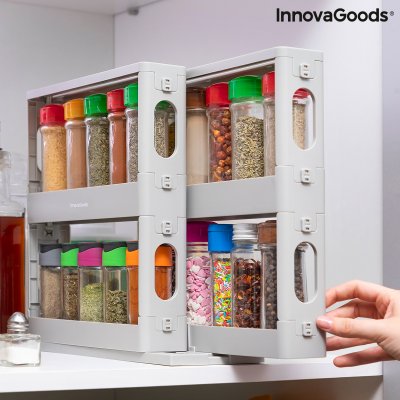 InnovaGoods Skyvende og svingende krydderorganisator Rispick InnovaGoods