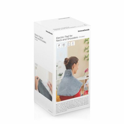 InnovaGoods Elektrisk Pute til Nakke og Skuldre Sholkad Grå Polyester