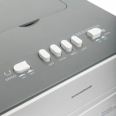 InnovaGoods Bærbar multifunksjonell fordampningskjøler Airvecove 5 L 65 W Hvit