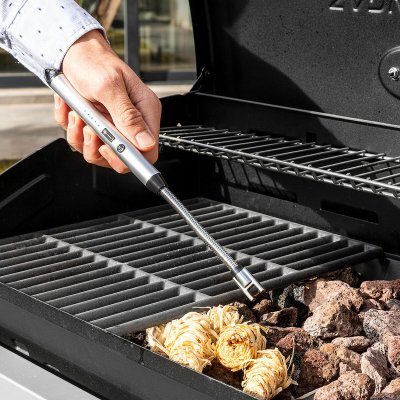 InnovaGoods Bøyelig oppladbar elektrisk lighter Eflecther Svart Aluminium