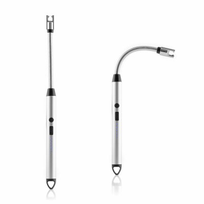 InnovaGoods Bøyelig oppladbar elektrisk lighter Eflecther Svart Aluminium