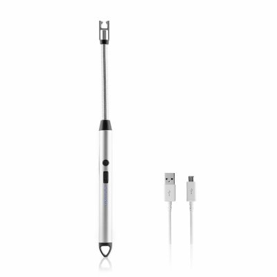 InnovaGoods Bøyelig oppladbar elektrisk lighter Eflecther Svart Aluminium