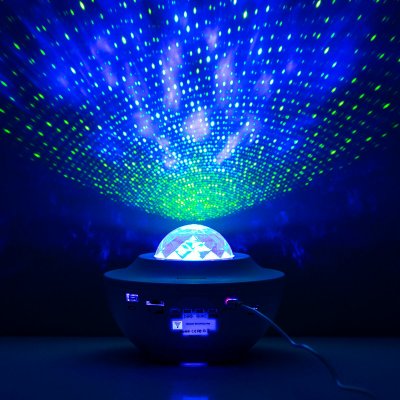 InnovaGoods LED Stjernehimmel Projektor med Høyttaler Sedlay Hvit