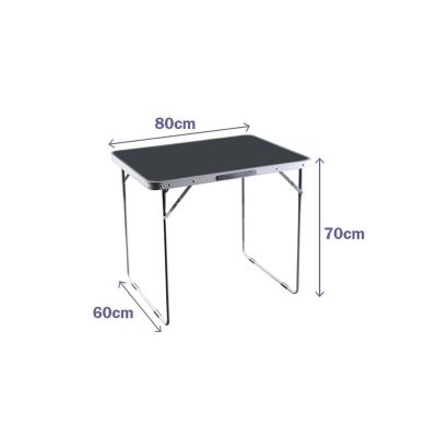 Klappbord Marbueno Grå 120 x 70 x 60 cm