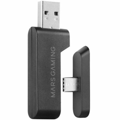 Mars Gaming Hodesett med Mikrofon MHWPRO Svart