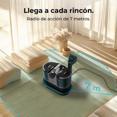 Cecotec Støvsuger for møbeltrekk og tepper Conga 7000 Carpet&Spot Clean Steam XXL Blå Glass