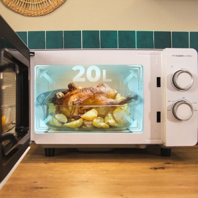 Cecotec Mikrobølgeovn Proclean 3010 Hvit 700 W 20 L