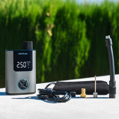 Cecotec Mini Air Max kompressor 120W 150 PSI bærbar 600mAh kompakt Svart